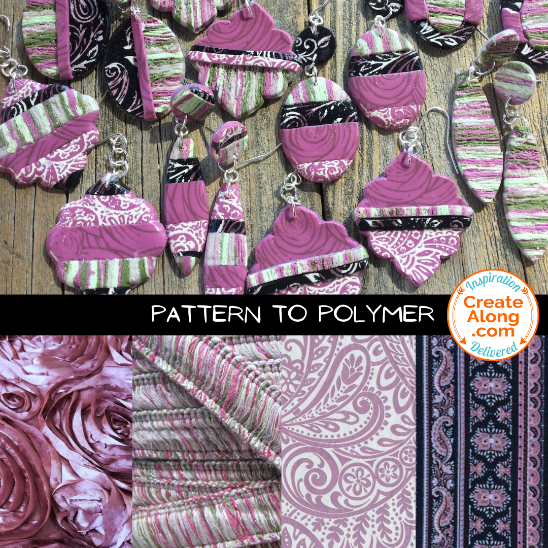 Make Marvelous Mauve Polymer Clay Earrings & More!