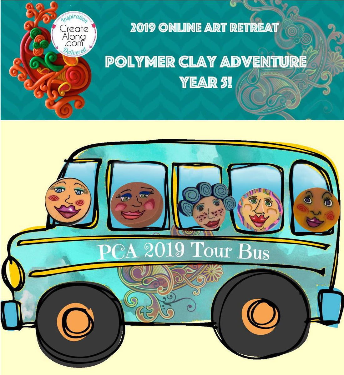 2019 Polymer Clay Adventure - Supply Lists
