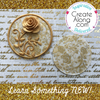 Year of Veneer - Layered Golden Roses