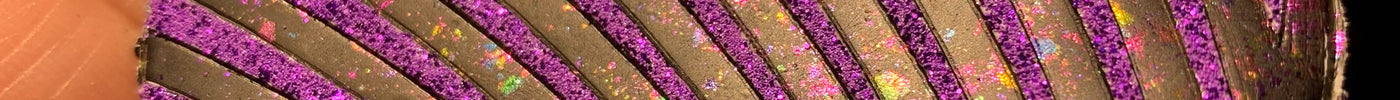 Shimmer Cut Away Technique with Colorfuze on Polymer Clay TV