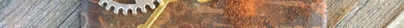 Year of Veneer- Introducing Cindi McGee- and Faux Rust for polymer clay