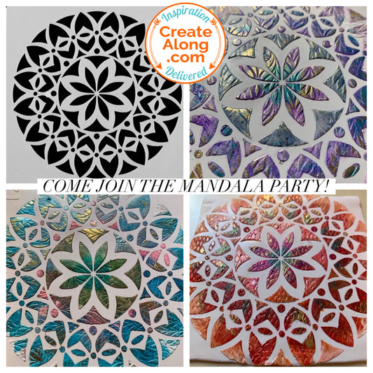 Polymer Clay Mystery Mandala Veneer Tutorial