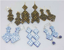 You don't want to miss this idea - learn how to make polymer clay earrings! It's Make it Monday with Liz Stefano!