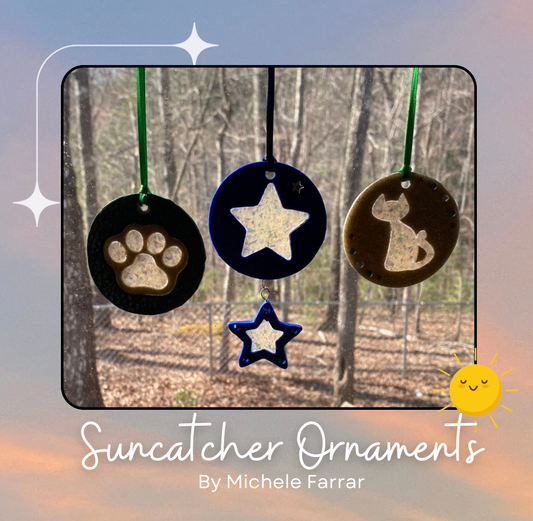 It's Going to be a Bright Sunshiny Day! Make SUNCATCHERS with Polymer Clay - A Fun Project for All Ages!