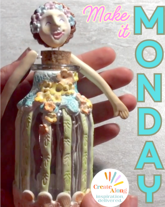 SO MUCH to learn! Sculpting, Adhering to Glass, Using Oil Pastels and MORE!