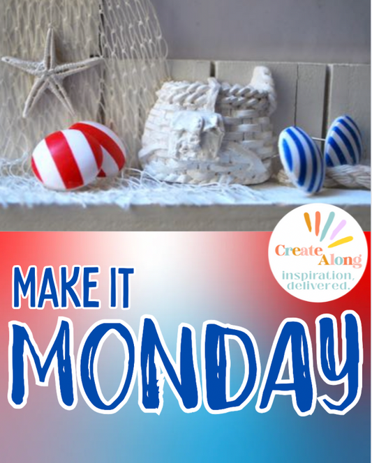Nautical Stripes - Two Ways! Check out this Polymer Clay Earring Tutorial