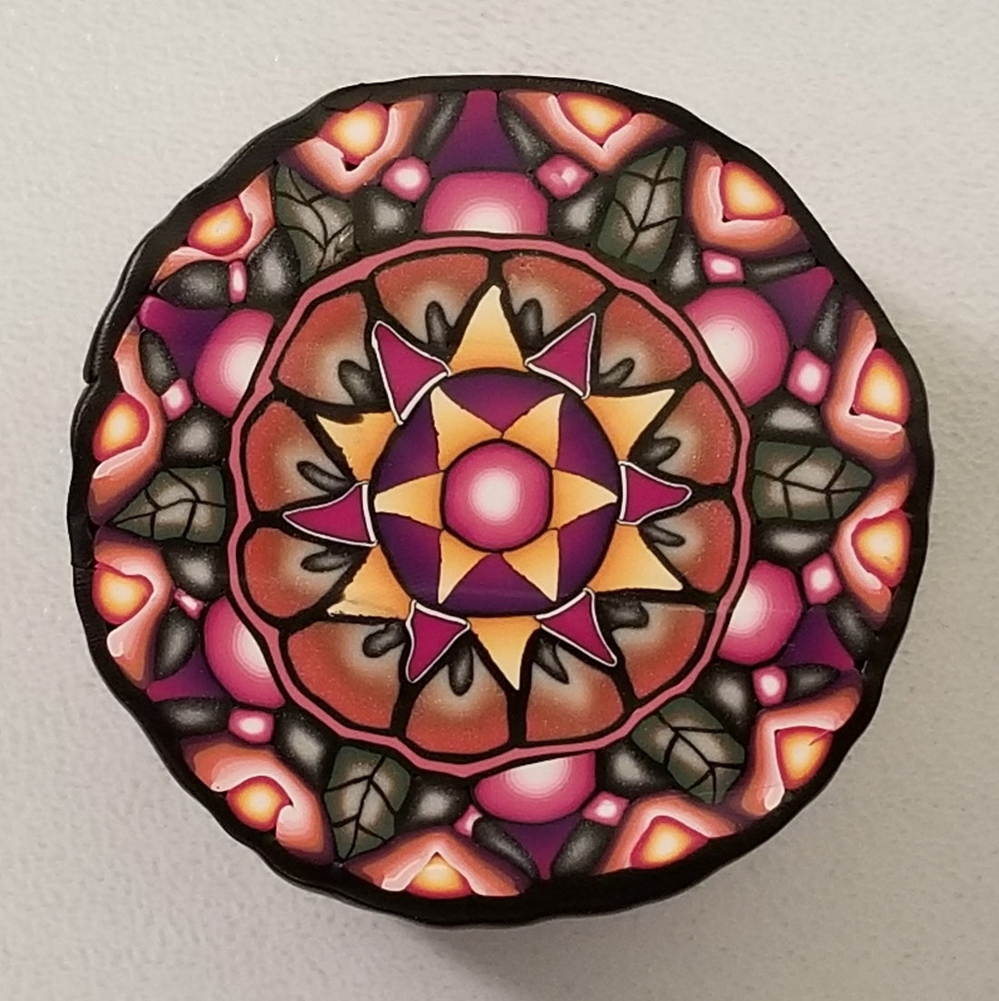 Sherri Thompson - Autumn Love Mandala Cane
