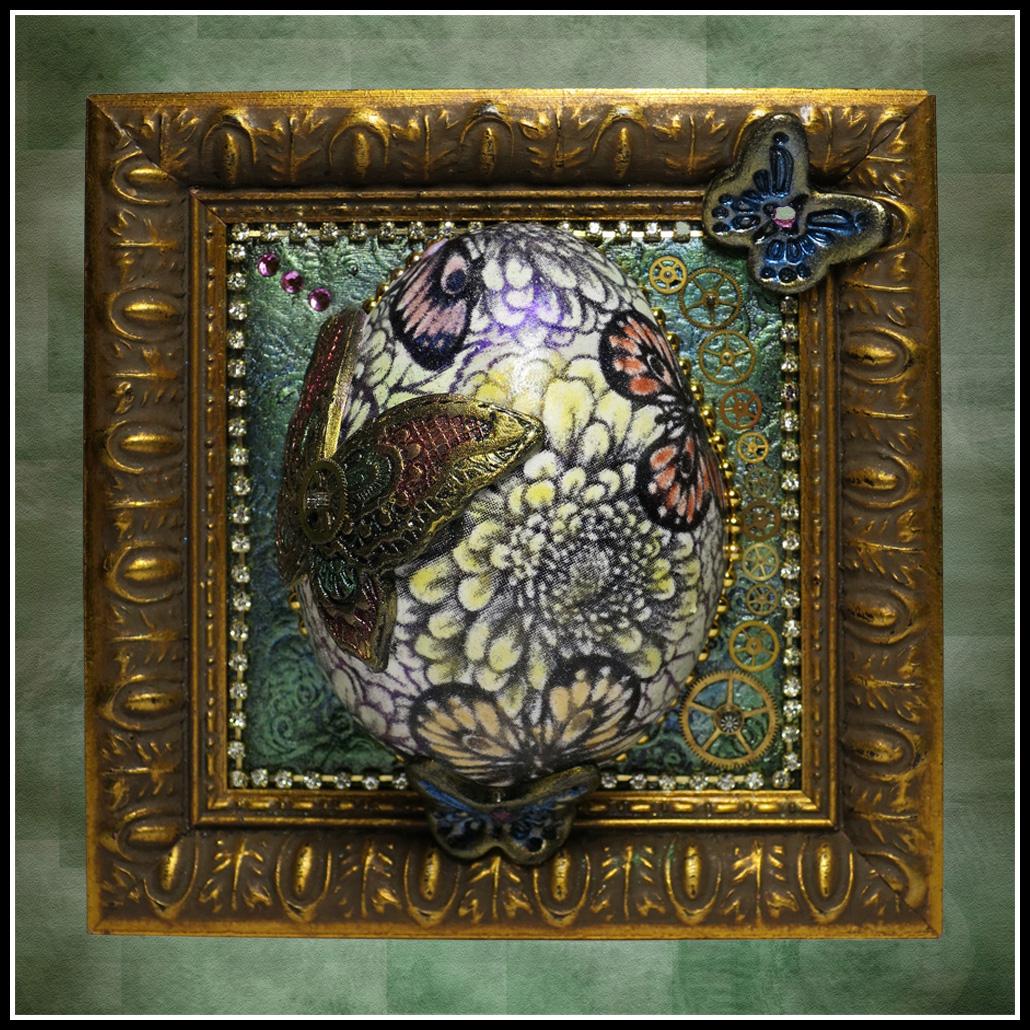 The Elegant Egg - Butterfly Bollywood Create Along Box Project