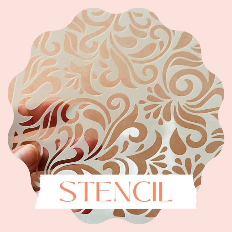 Mylar Stencil Texture Sheets