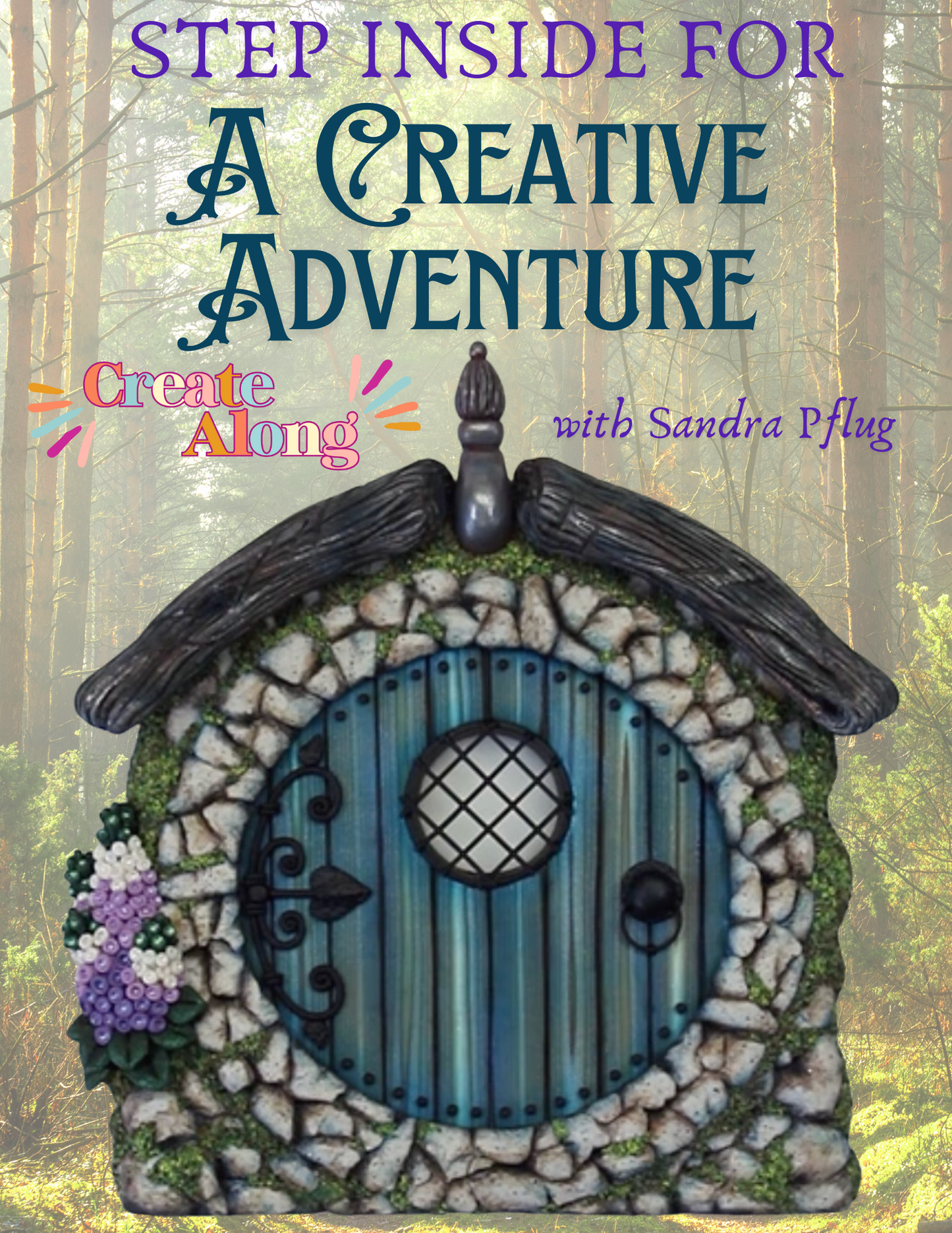 Clay Hobbit Style Fairy Door Online Workshop with Sandra Pflug