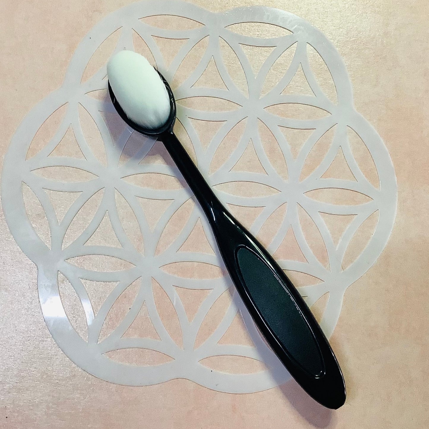 Blender brush, Mica and Paint Applicator, powder brush