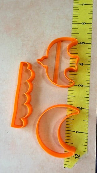 Flying in Cloudy Skies polymer clay cutter set