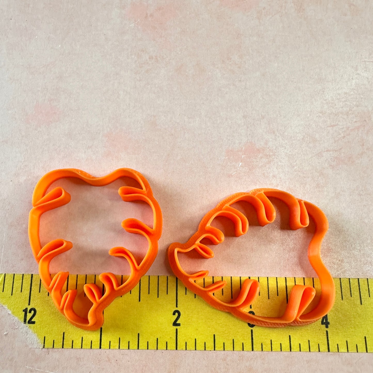 Monstera Leaf polymer clay earring cutter set