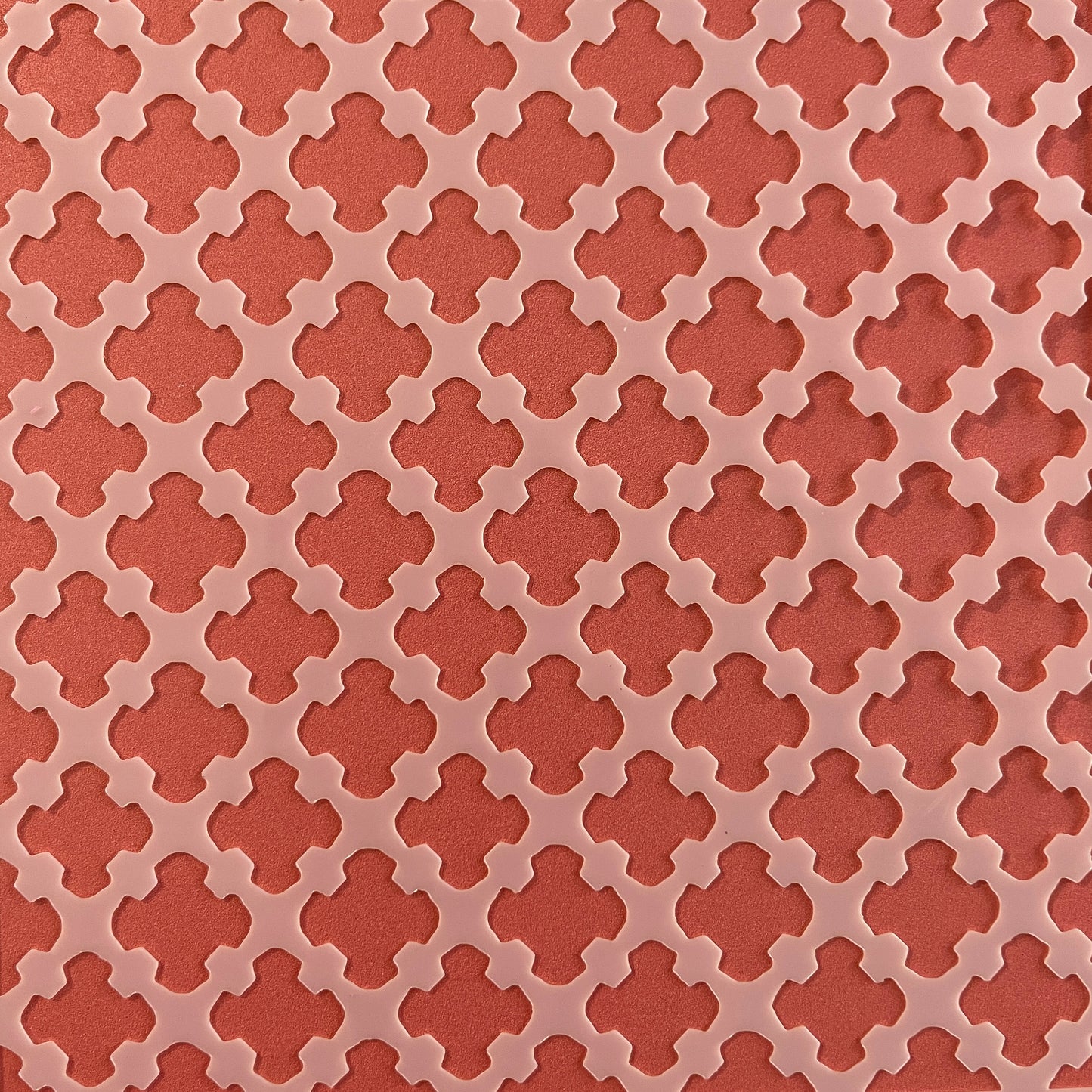 Rose Lattice Mylar Stencil Texture Sheet