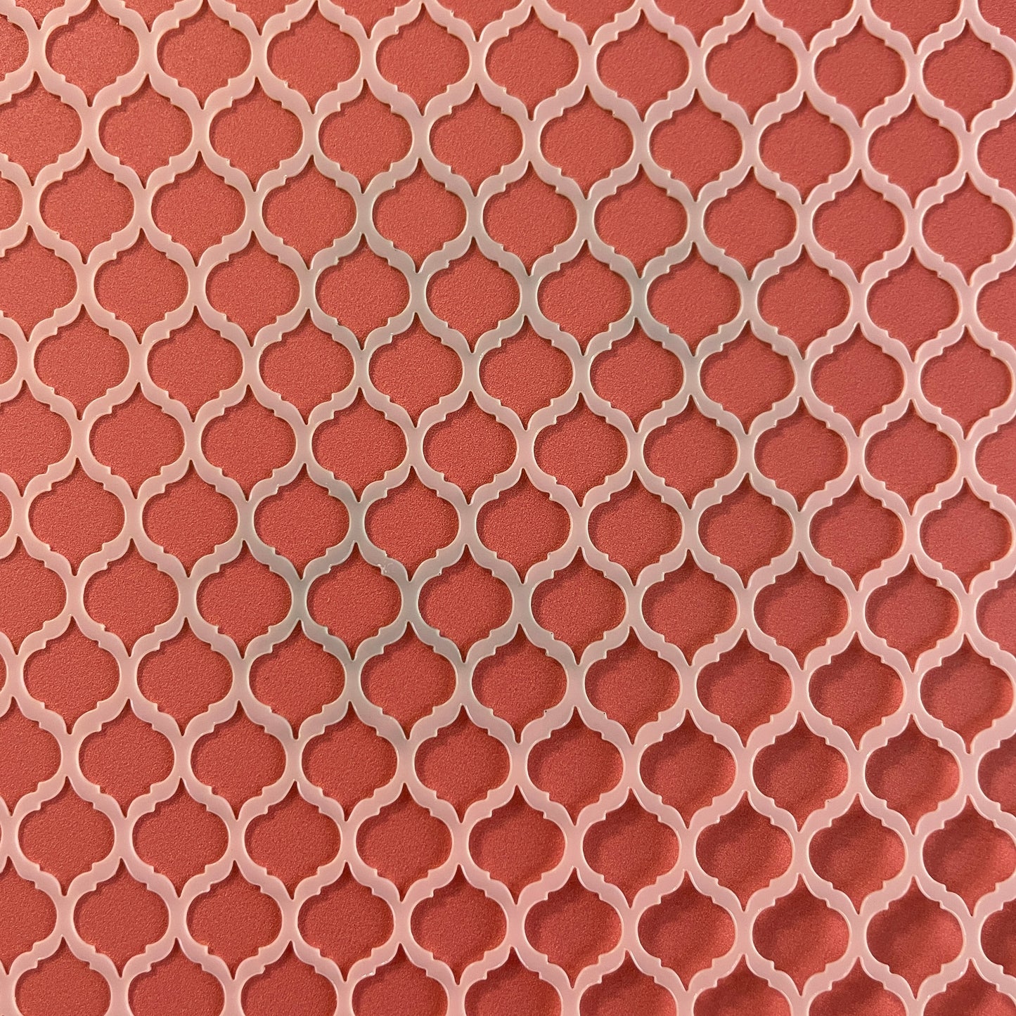 Moroccan Trellis Mylar Stencil Texture Sheet