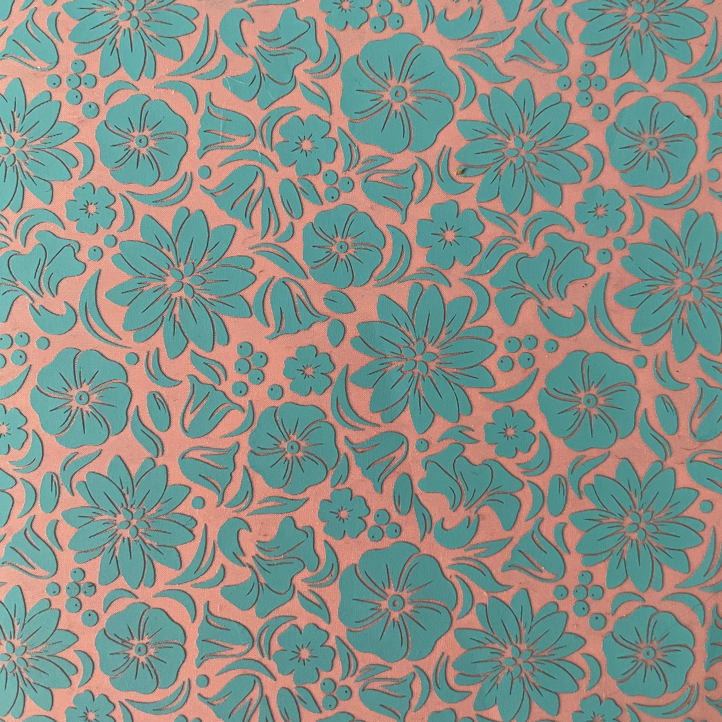 Bursting Floral Silk Screen Stencil polymer clay silkscreen flowers