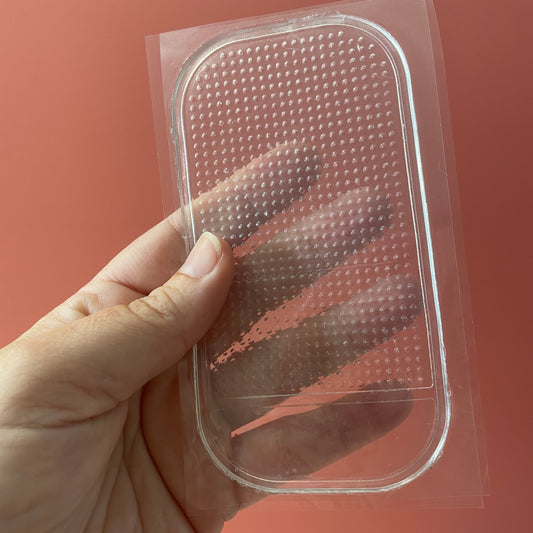 Sticky Mat for cleaning up powders, mica, and glitter