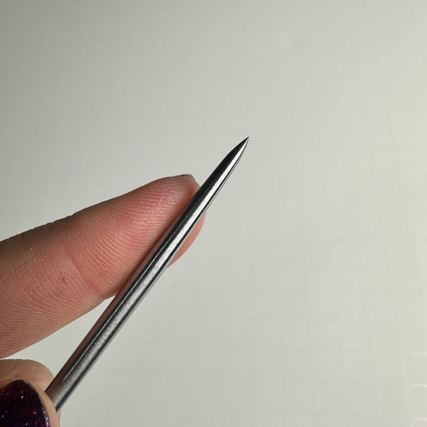 The Bead Boss – Stainless Steel Hole Poking Wand & Bead Mandrel | 3.5mm for Large Hole Polymer Clay Beads