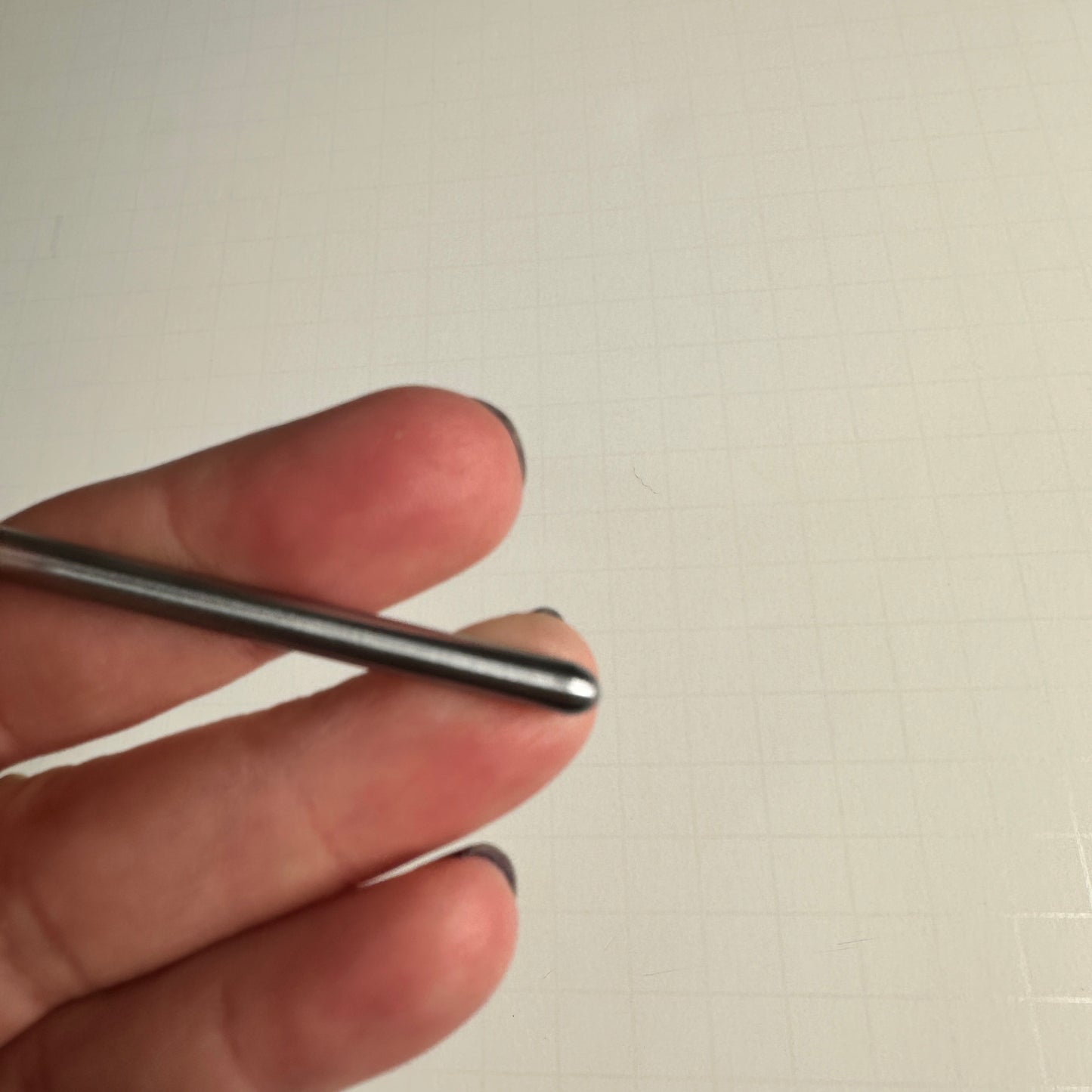 The Bead Boss – Stainless Steel Hole Poking Wand & Bead Mandrel | 3.5mm for Large Hole Polymer Clay Beads