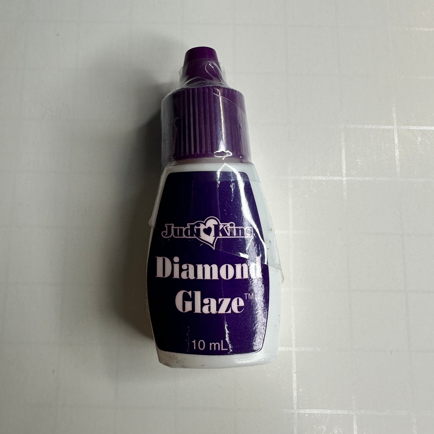 Judikins Diamond Glaze – 10ml Bottle | Clear Dimensional Adhesive for Polymer Clay, Paper & Jewelry