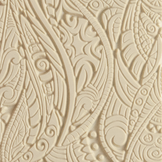Texture Tile - Tribal Zen Multi-Tangle Embossed
