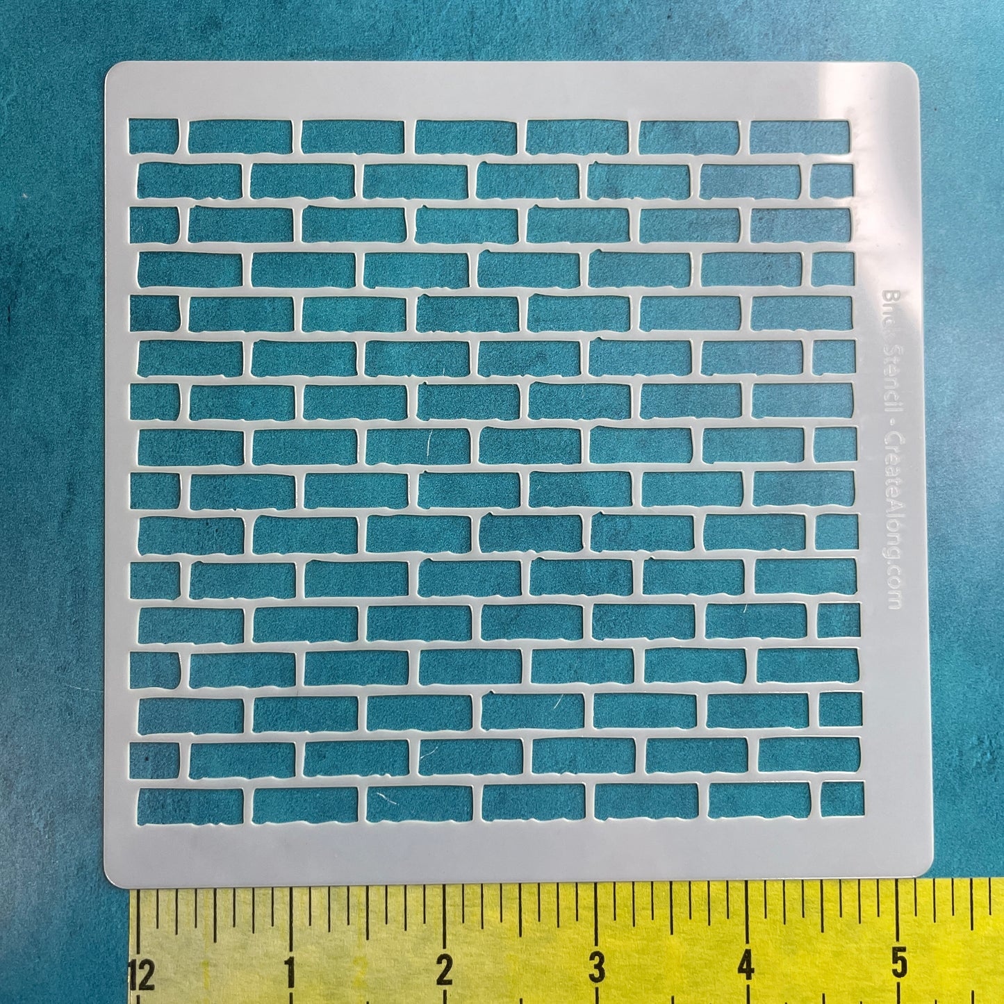 Bricks Mylar Stencil Texture Sheet