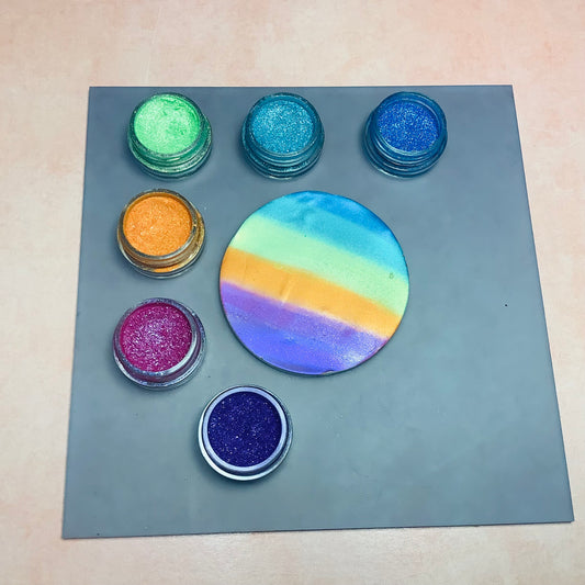 All the Pretty Flowers Mica Powders Shimmery pigment for clay, resin, soap - Create Along
