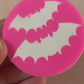 Flying Bats Polymer clay mold silicone heat safe rubber | Halloween clay mold