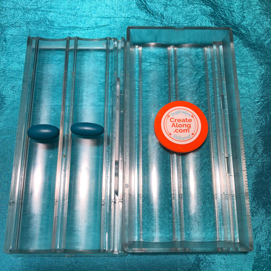 Pro Bead Roller Set 1 - ORIGINAL not 3D PRINTED - make 2 oval shapes in polymer clay cork clay fondant