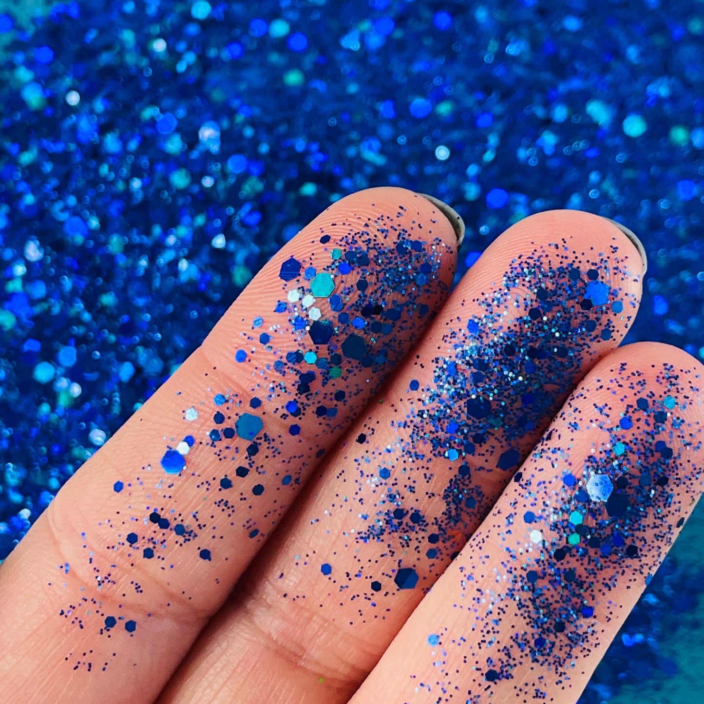 Magical Waters Blue Chunky Glitter for pens candles earrings clay resin mugs slime tumblers nail art 2 oz