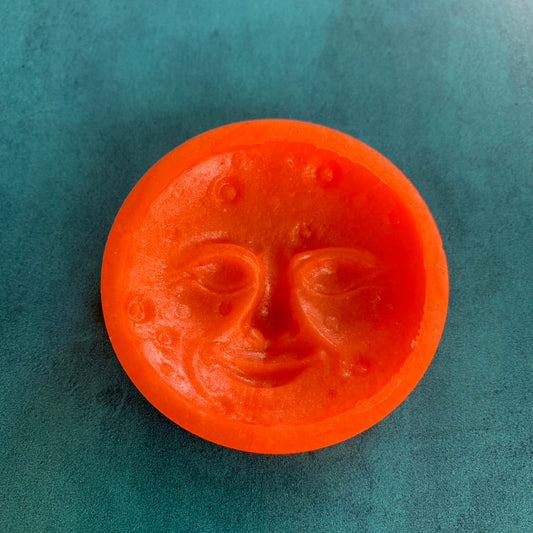 Moon Face Silicone Earring Jewelry Mold for UV resin, polymer clay tools and supplies