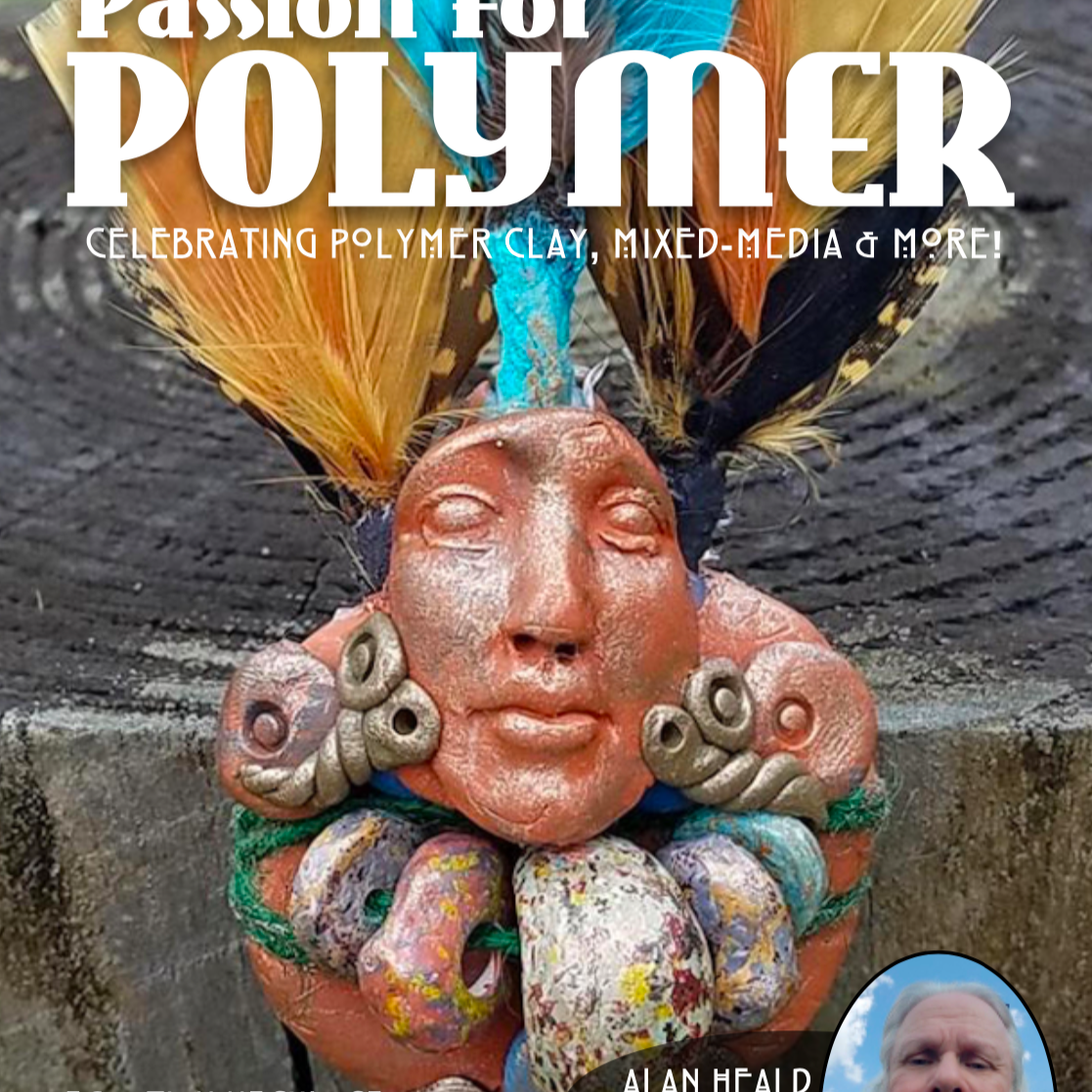 Ethnic Inspirations - DIGITAL March 2021 Passion for Polymer clay magazine- PDF download