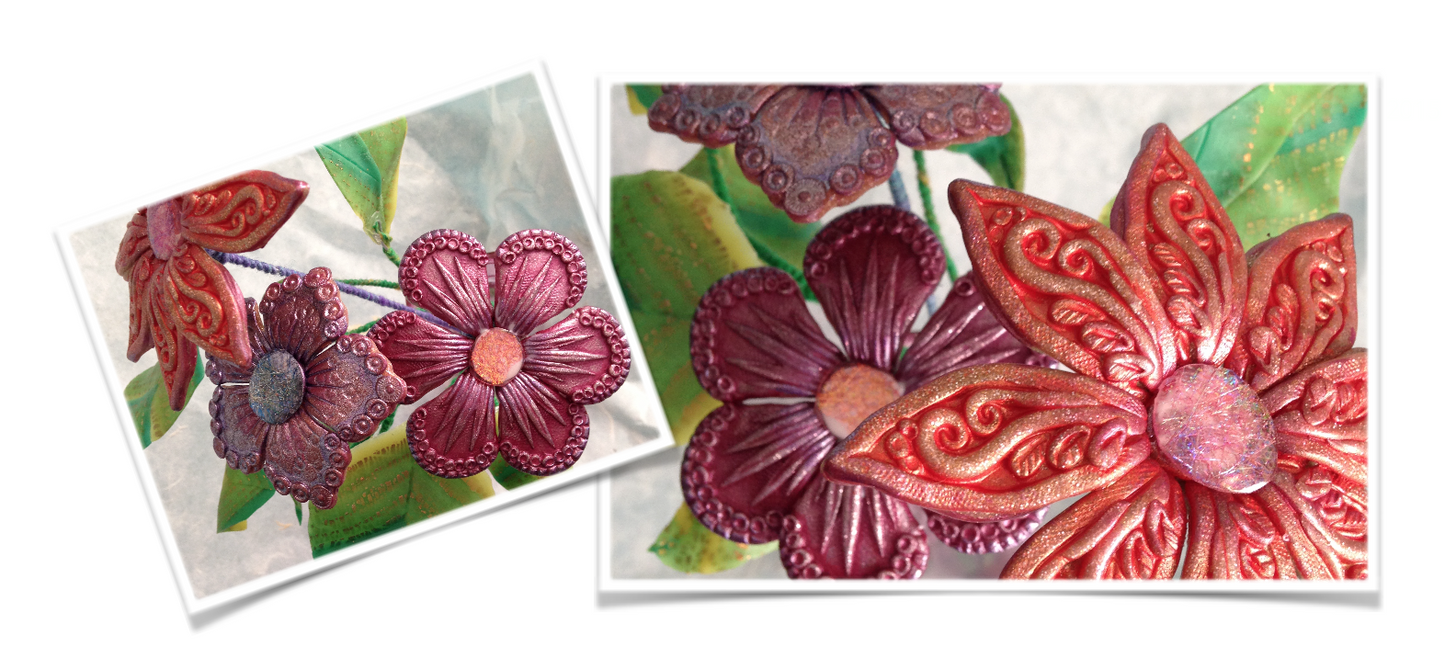 Kira Slye's Fabulous Flower's Workshop Polymer Clay Tutorial - Polymer Clay TV tutorial and supplies