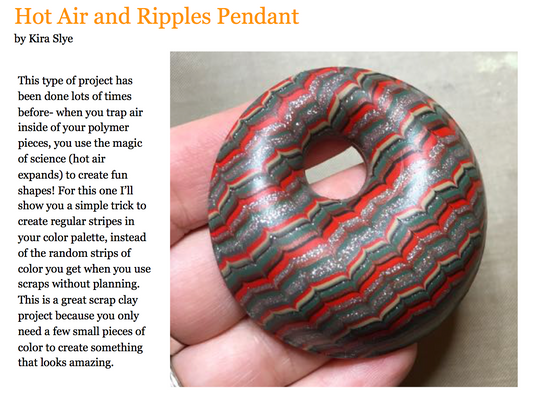 PCU Polymer Clay Universe Magazine September 2017 5 tutorials - Polymer Clay TV tutorial and supplies