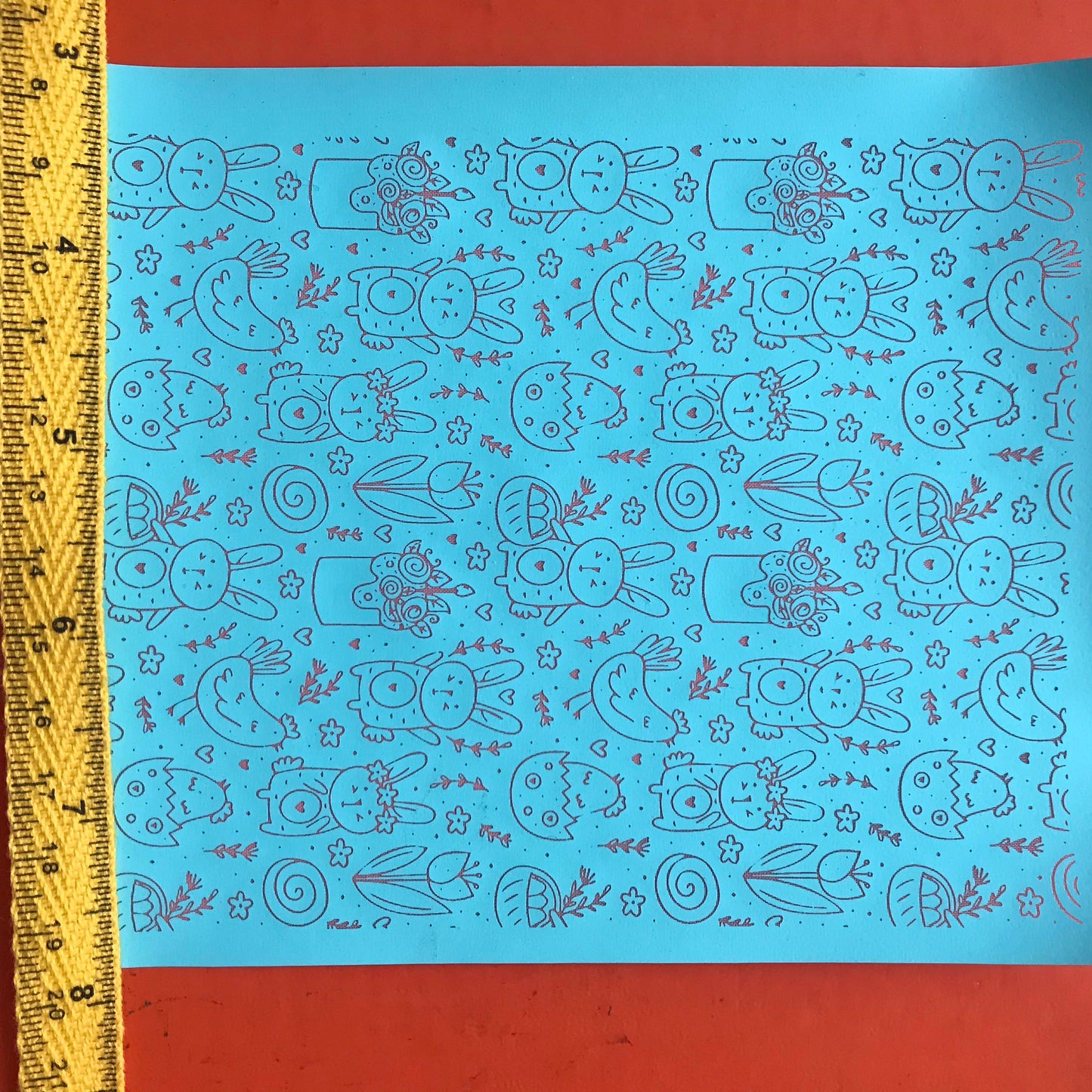 Easter Time Bunny Chick Flowers Silkscreen Stencil for Polymer Clay, Art Jewelry, Mixed Media