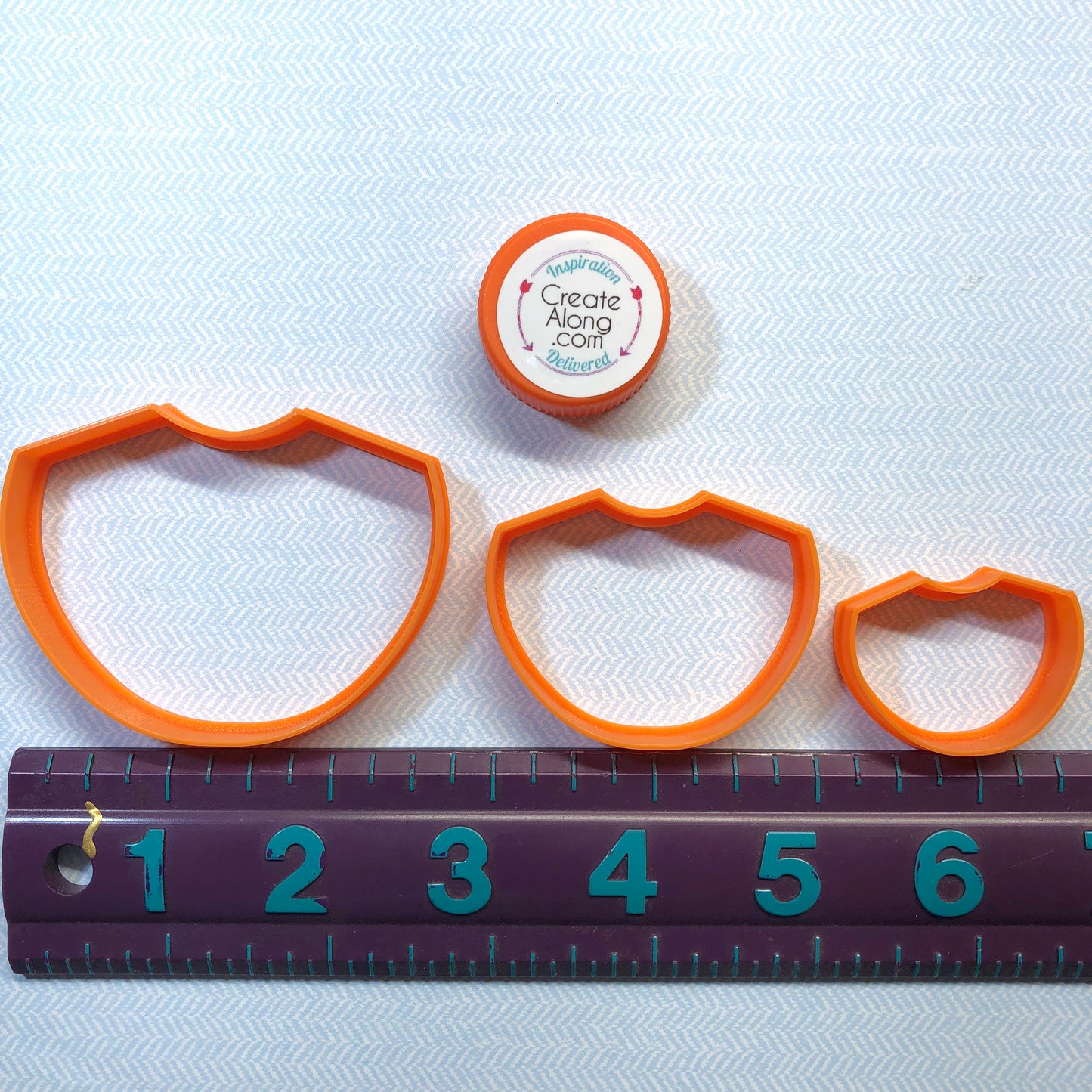 Tribal Shells Jewelry Sized Set Of 3 Cutters For Polymer Clay And Mixed Media - Polymer Clay TV tutorial and supplies
