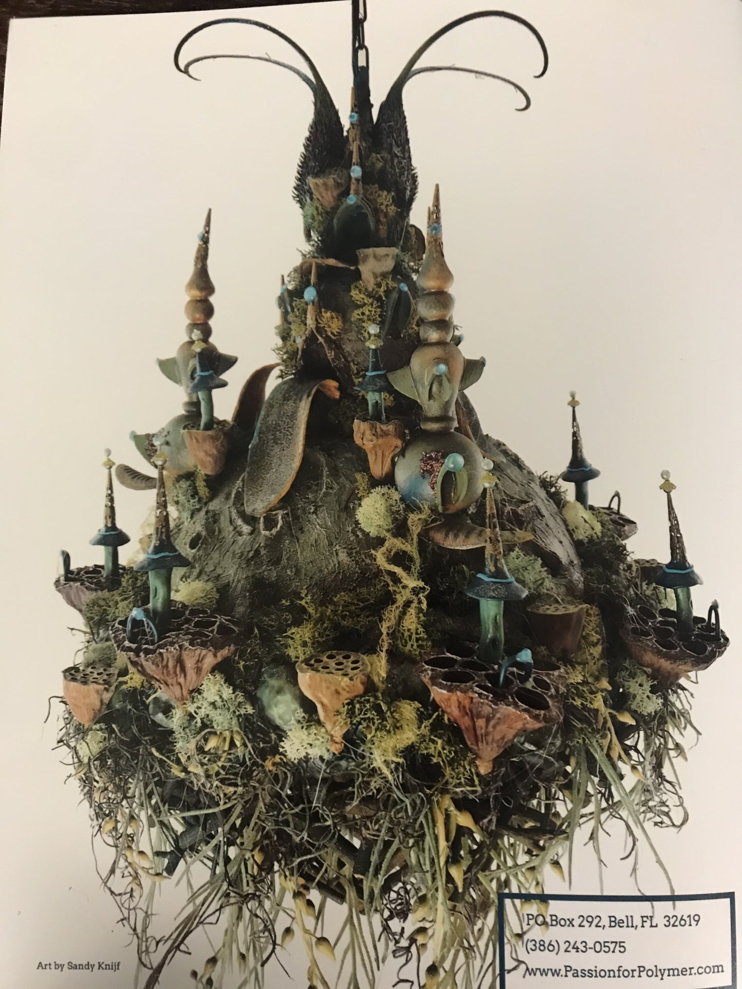 Fantasy Lands Passion for Polymer Clay magazine project book DIGITAL February 2021 Other Worlds