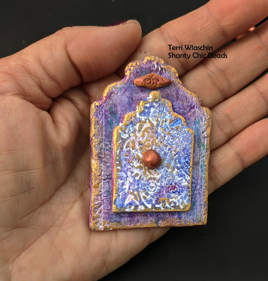 How to Create a Unique Polymer Clay Shrine Bead
