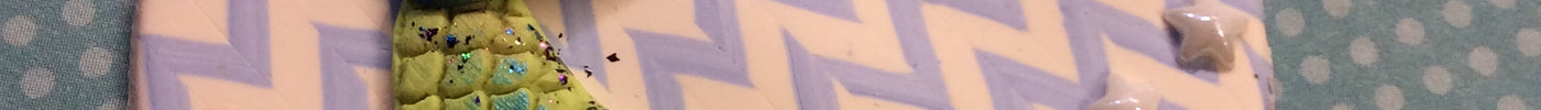 How to create a chevron polymer clay veneer background