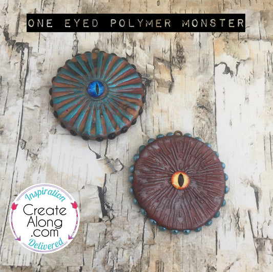 Polymer Clay One Eyed Monster Tutorial