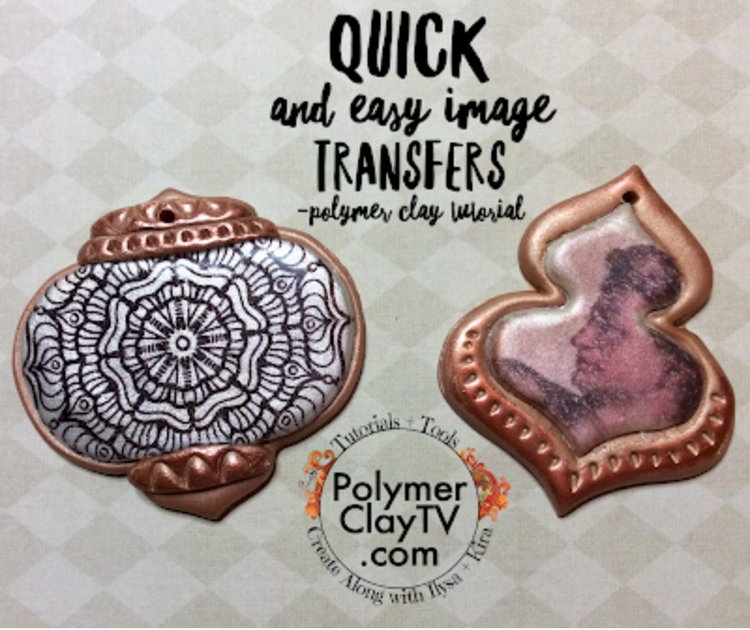 How to use Magic Transfer Paper to create images on your raw polymer c