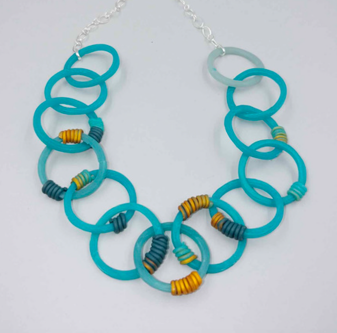 Learn How to Make an Awesome Chain Polymer Clay Necklace