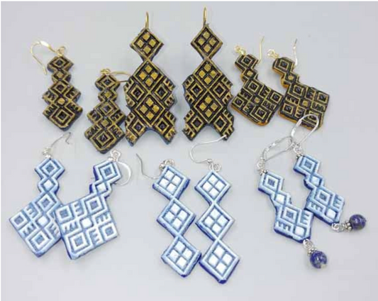 You don't want to miss this idea - learn how to make polymer clay earrings!  It's Make it Monday with Liz Stefano!