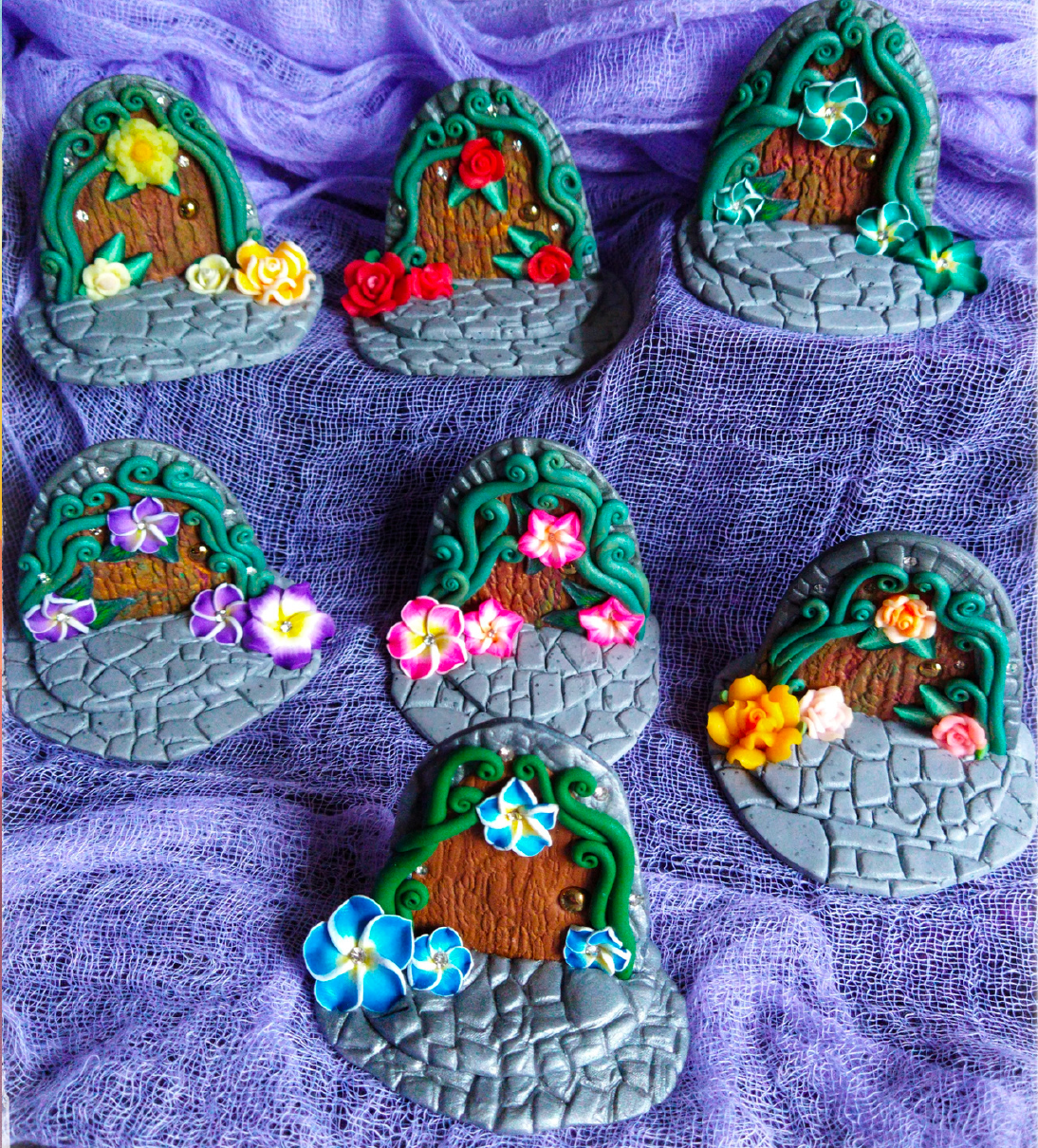 Learn How to Make Cute Miniature Fairy Door Sculptures