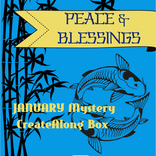 Reveal and Polymer Clay Project Ideas for Peace & Blessings CreateAlong Box