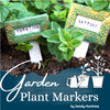 Make Polymer Clay Garden Plant Markers