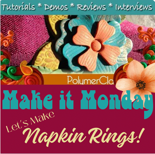 Add a Handmade Touch to your Holiday Table! Make it Monday Polymer Clay Tutorial