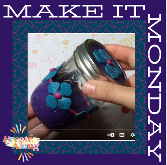 Make Decorative Jars for Gifts & More! Learn to Adhere Polymer Clay to Glass