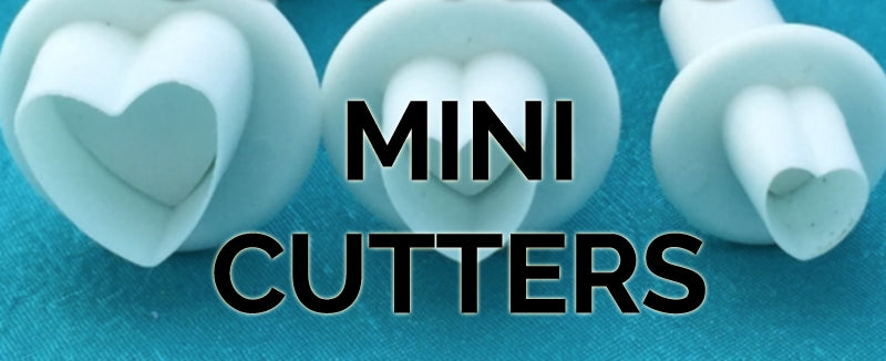 Mini Cutters for Polymer Clay | Clay shape plunger cutter