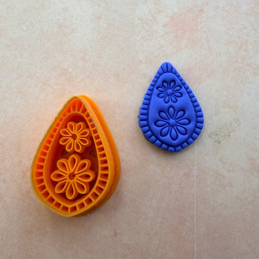 Double Flower Dangle Stamp and Cutter | Limited Edition